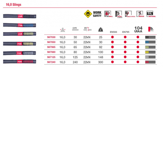 Fixe SANGLE EXPRESS 16MM + ANTI TWIST 18CM – Image 2