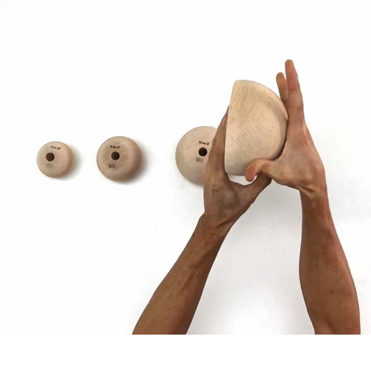 ALPIDEX 2 X WOOD SLOPER CAMPUS 14,5CM – Image 2