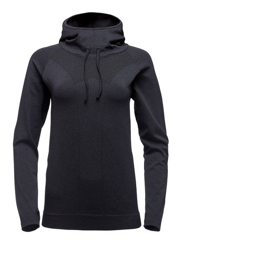 Black Diamond SWEAT FEMME CRUX HOODY CARBON