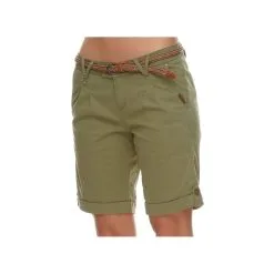 Bermuda Ragwear Yoto Solid Organic Olive Déstockage