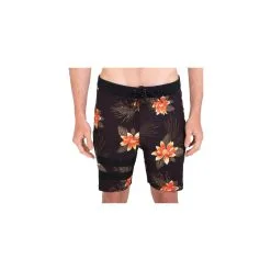 Boardshort Hurley Phantom Block Party 18″ Black Pas Cher