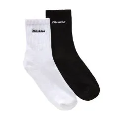 Chaussettes Dickies New Carlyss Black / White Rabais