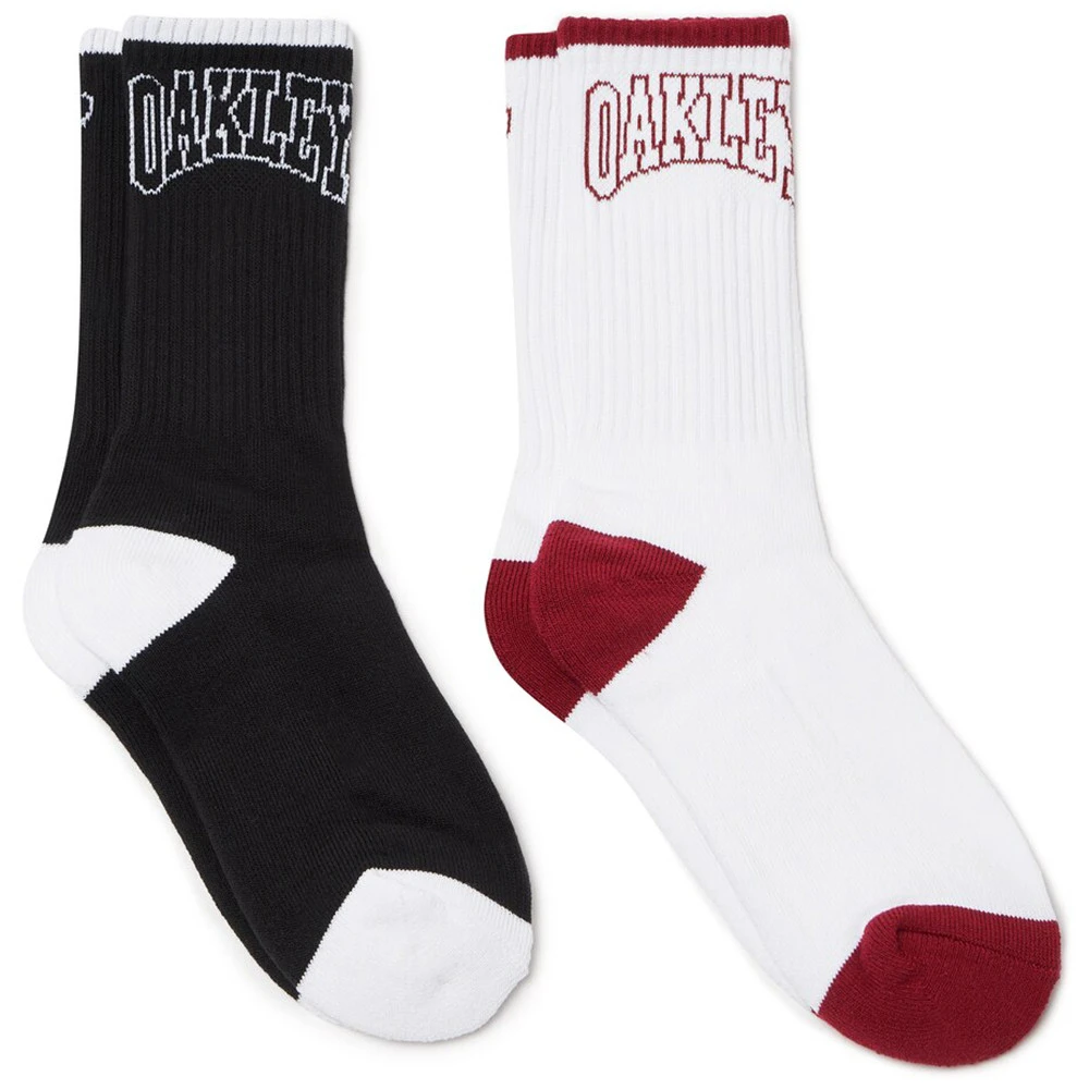 Chaussettes Oakley Bold Socks Blackout Déstockage – Image 2