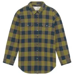 Chemise Picture Organic Jade Shirt Dark Blue / Army Green Soldes