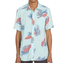 Chemise Volcom Bermuda Resin Blue Pas Cher