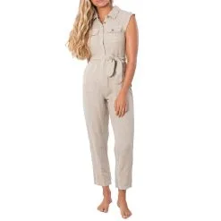 Combinaison Rip Curl The Off Duty Boiler Suit Stone Blue Déstockage