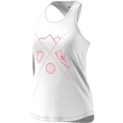 Débardeur Adidas W Ascend White Moins Cher