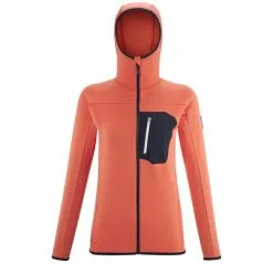 Millet POLAIRE A CAPUCHE TRILOGY LIGHTGRID FEMME CORAL