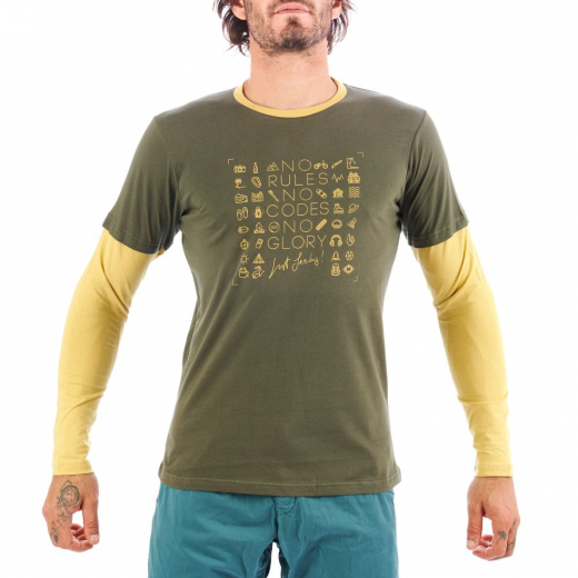 NOGRAD T-SHIRT ML MR NO LIGHT ARMY