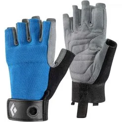 Gants D’escalade Black Diamond Crag Half-finger Cobalt Pas Cher