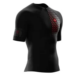 T-shirt Compressport Trail Running Postural Black Moins Cher