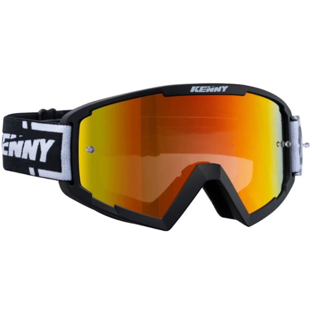 Masque VTT Kenny Racing Track + Matt Black Rabais