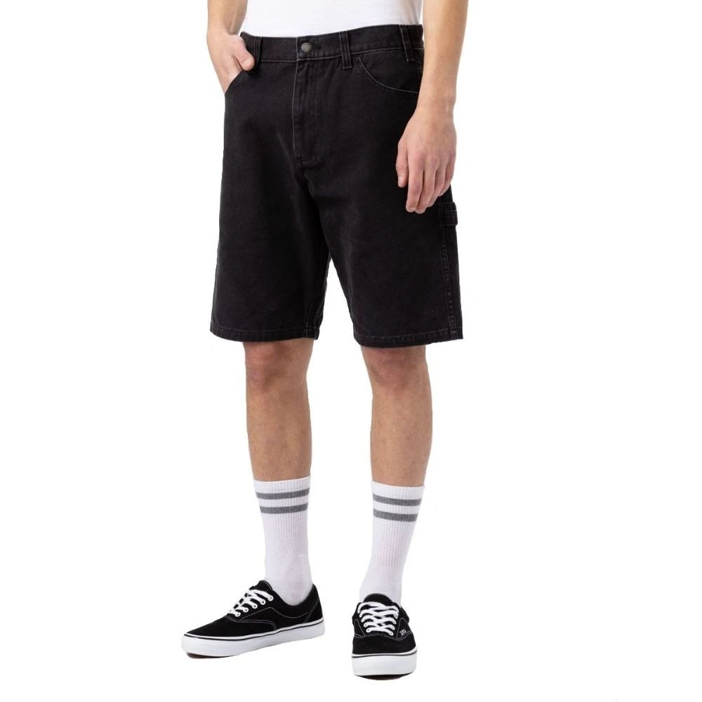 Short Dickies Duck Canvas Black Pas Cher