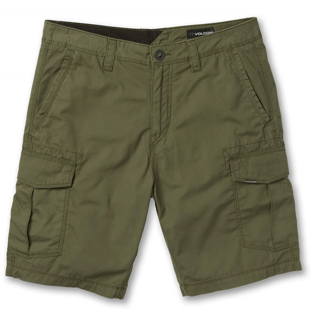 Short Volcom Miter II Cargo Army Green Combo Déstockage