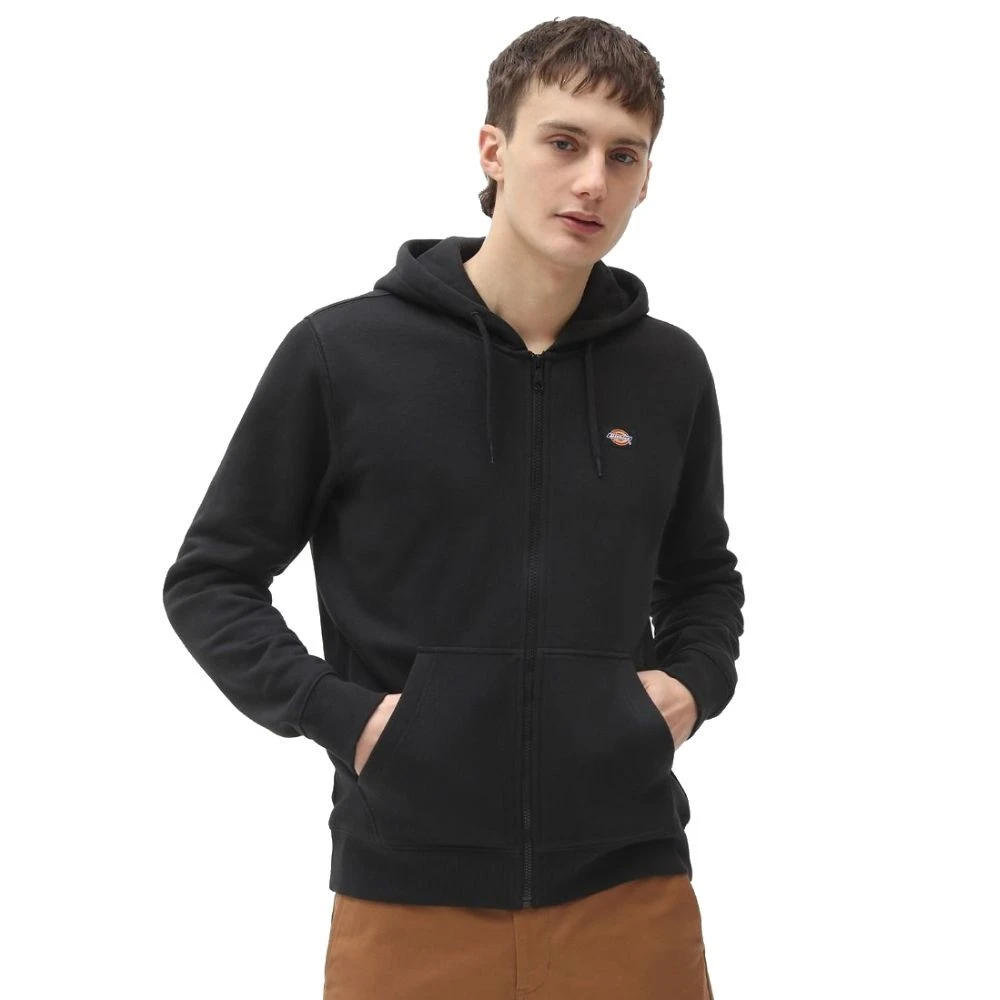 Sweat à Capuche Dickies Oakport Zip Hoodie Black Soldes