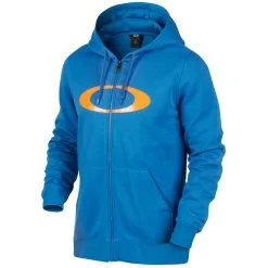 Sweat À Capuche Oakley Dwr Ellipse Fz Blue En Remise