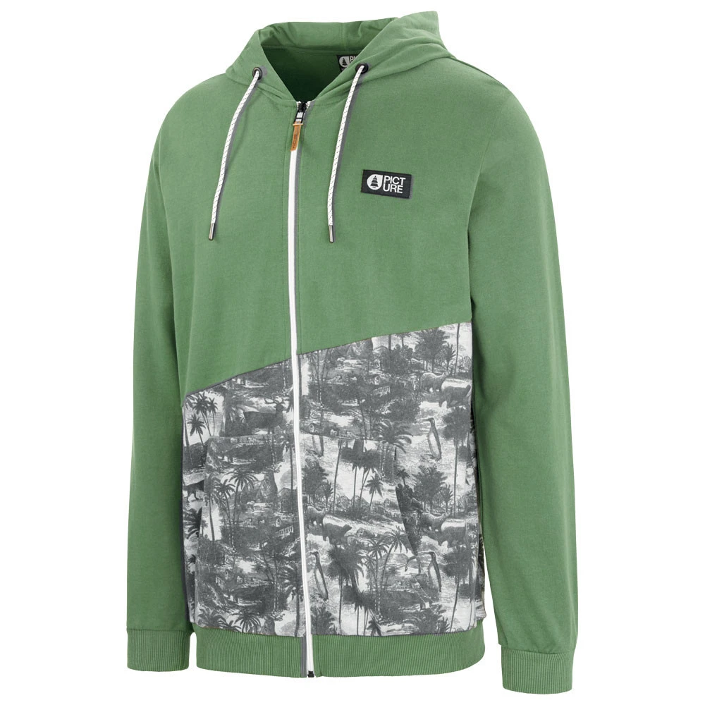 Sweat à Capuche Picture Organic Albury Zip Atlas En Remise