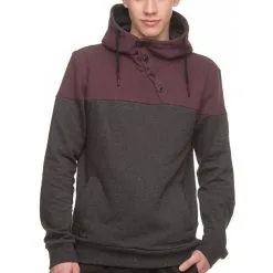 Sweat à Capuche Ragwear Peanuts Sweat Dark Choco Pas Cher
