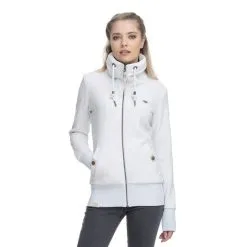 Sweat à Capuche Ragwear Rylie Zip Light Blue Moins Cher