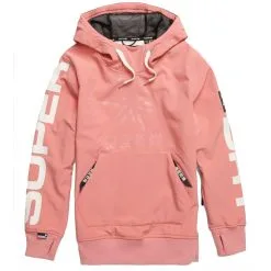 Sweat Softshell Superdry Snow Tech Hood Sherbet Pas Cher