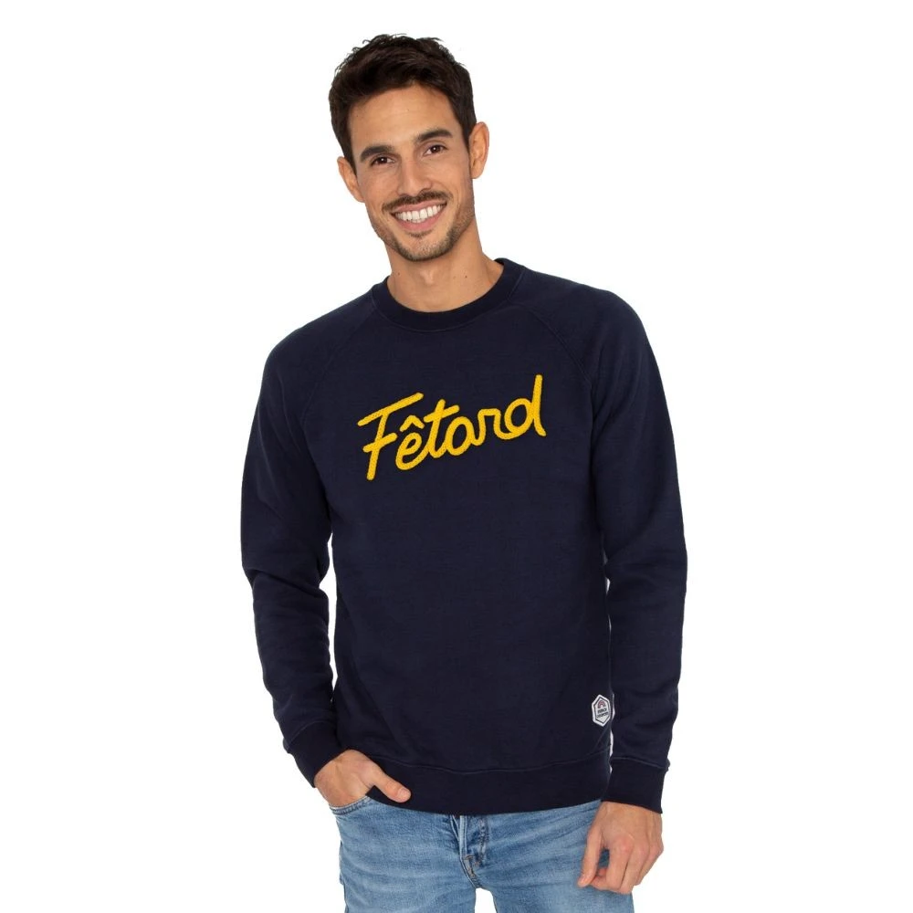 Sweat French Disorder Clyde Fetard Navy En Remise – Image 2