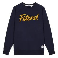 Sweat French Disorder Clyde Fetard Navy En Remise