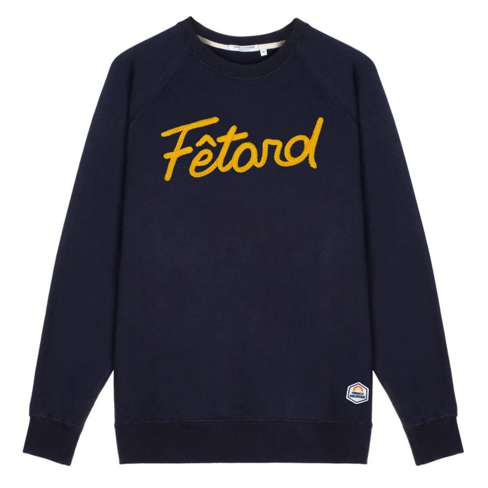 Sweat French Disorder Clyde Fetard Navy En Remise