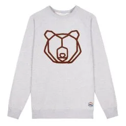 Sweat French Disorder Clyde Ours Heather Grey Rabais