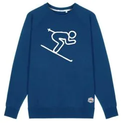 Sweat French Disorder Clyde Skieur State Blue Moins Cher