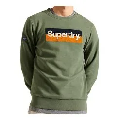Sweat Superdry Core Logo Workwear Loopback Four Leaf Clover Moins Cher