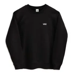 Sweat Vans Wm Flying V Boyfriend Fit Crew Black En Remise