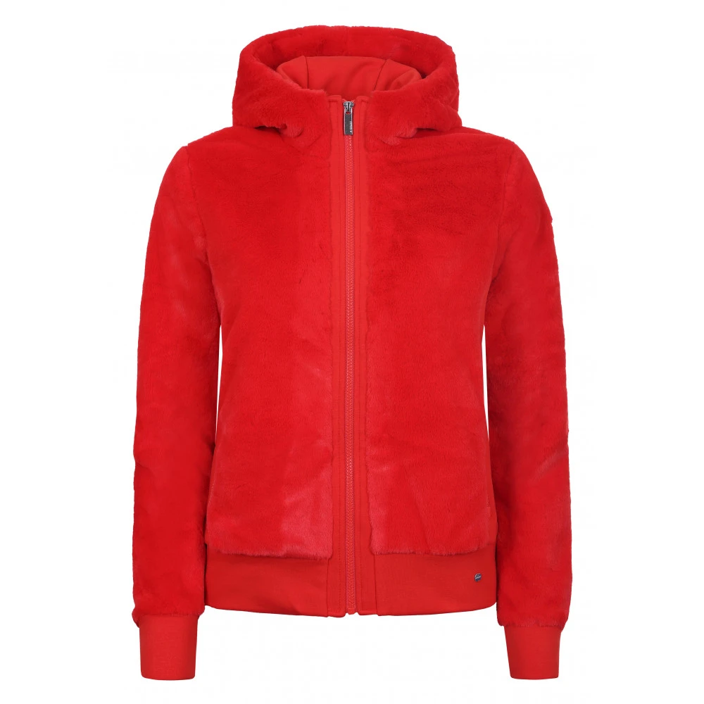 Sweat à Capuche Icepeak Empire Rouge Corail Soldes