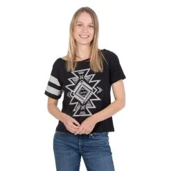 T-shirt Hurley W Oceancare Totem Front Back Black En Remise