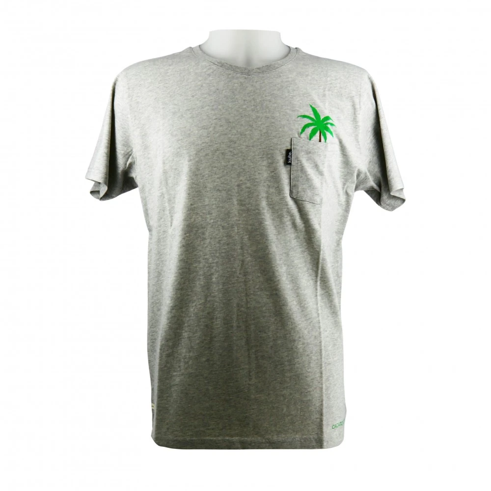 T-shirt Kulte Pocket Palmier En Remise