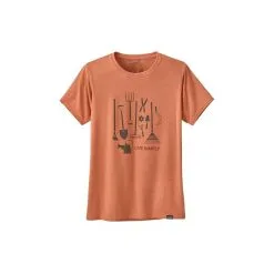 T-shirt Patagonia Capilene Cool Daily Graphic Mellow Melon Soldes