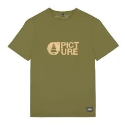 T-Shirt Picture Organic Basement Cork Army Green 22 En Remise