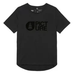 T-shirt Picture Organic Basement Fall Tee Regular Black Moins Cher