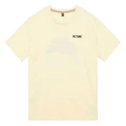 T-shirt Picture Organic Key Tee Ecru Déstockage