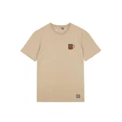 T-shirt Picture Organic Oysta Tee Tan Brown Moins Cher