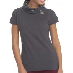 T-shirt Ragwear Highway Organic Navy Melange Soldes