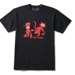 T-shirt Vans Krooked By Natas For Ray Otw Black Rabais