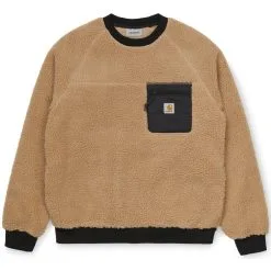 Sweat Carhartt Prentis Sweatshirt Dusty H Brown Moins Cher